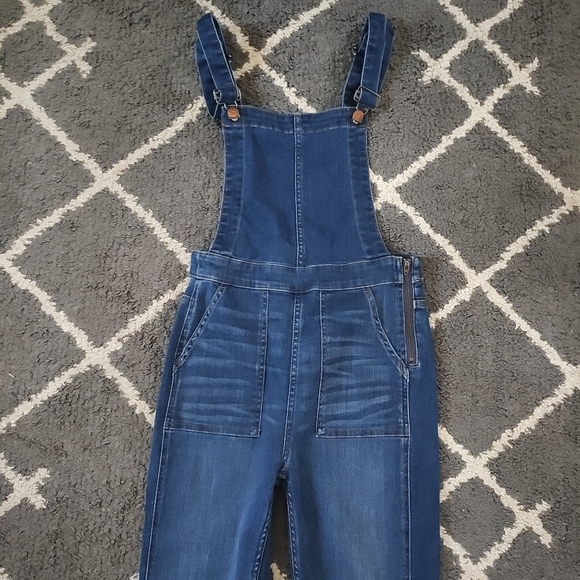 Madewell Skinny Overalls Santiago Wash Size Small - Picture 5 of 12